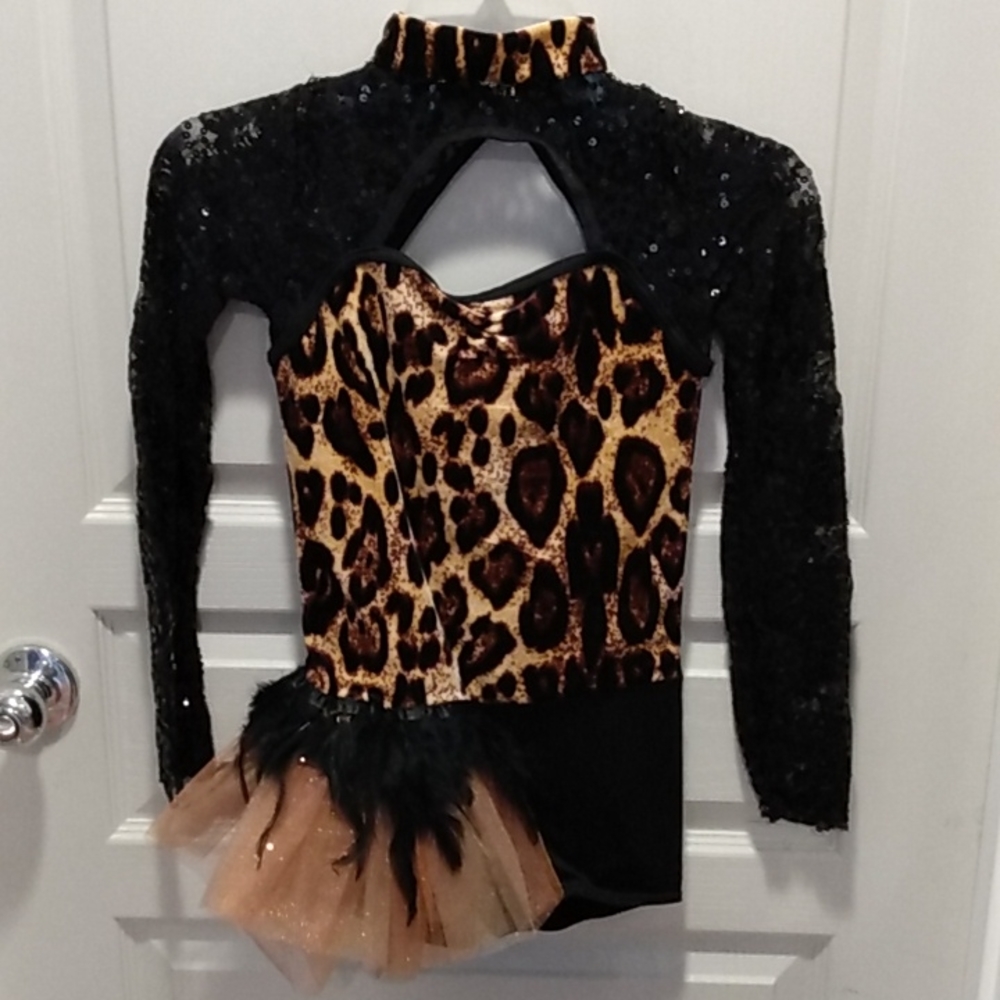 Weissman Leopard Print Dance Costume